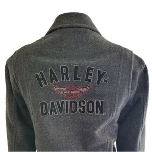 Harley-Davidson Charcoal Bomber Jacket